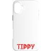 Tippy Cat Name GIfts With Coffee Custodia per iPhone 16 Plus Tippy Gifts All I Need Is Coffee Cat Named Tippy