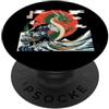 Cool Japanese Dragon Boy Viking Dragon G Drago cinese per bambini con stampa di draghi cinesi PopSockets PopGrip Adesivo