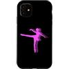 Ballerina Ballet Dancer Gymnastics Gymna Custodia per iPhone 11 Ballerina Vintage Balletto Ballerina Tutu Ginnasti