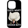 Funny Chicken Butt Joke Meme Gifts Men W Custodia per iPhone 14 Pro Indovina cosa pollo culo umorismo amante del pollo divertente