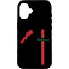 MASH MOSH Custodia per iPhone 16 Marocco Map, Marocchino Country Outline Travel Heritage Tee