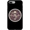 Librarian Skeleton Trigger Warning Book Custodia per iPhone 7 Plus/8 Plus Bibliotecario Scheletro Trigger Avvertimento Libro Lettura Amante
