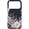 Graziosi disegni floreali Custodia per iPhone 17 Pro Lavanda Lilla Crescent Moon Celeste Fiore Design