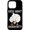 Funny Chicken Butt Joke Meme Gifts Men W Custodia per iPhone 16 Pro Indovina cosa pollo culo umorismo amante del pollo divertente