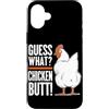 Funny Chicken Butt Joke Meme Gifts Men W Custodia per iPhone 16 Plus Indovina cosa pollo culo umorismo amante del pollo divertente