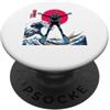 Scuba Diving Merch Best Scuba Divers Poo Ramen Arte Giapponese Kawaii Anime Donna Uomo Scuba PopSockets PopGrip Adesivo