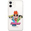 Ert Group custodia per cellulare per Iphone 12 Mini originale e con licenza ufficiale The Powerpuff Girls, modello The Powerpuff Girls 029, parzialmente trasparente