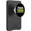 Custom Personalized Last Name Team Turne Team Turner Lifetime Member Surname Last Name Tree Reunion PopSockets PopWallet per MagSafe