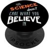 Whyitsme Design Divertente Scienza Sarcastica Design, Scienza Verità PopSockets PopGrip Adesivo