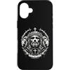 Christ Centered Gothic Faith Custodia per iPhone 16 Plus Non io, ma Cristo Gesù Galati 2:20 Arte gotica cristiana