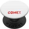 Comet Cat Name GIfts With Coffee Nome gatto Cometa Regali All I Need Is Coffee Cat Named Comet PopSockets PopGrip Adesivo