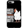 Funny Chicken Butt Joke Meme Gifts Men W Custodia per iPhone 7 Plus/8 Plus Indovina cosa pollo culo umorismo amante del pollo divertente