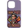 100 Days School Teacher Apparel Custodia per iPhone 14 Pro Max 100 giorni di insegnante di design scolastico Ritorno a scuola