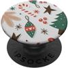 Christmas Shinetree Green Grip Holder Christmas Shinetree Green PopSockets PopGrip Adesivo