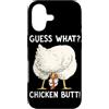 Funny Chicken Butt Joke Meme Gifts Men W Custodia per iPhone 17 Indovina cosa pollo culo umorismo amante del pollo divertente