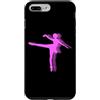 Ballerina Ballet Dancer Gymnastics Gymna Custodia per iPhone 7 Plus/8 Plus Ballerina Vintage Balletto Ballerina Tutu Ginnasti