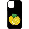 lemon citrus fresh fruit summer vibes he Custodia per iPhone 12 mini Agrumi estivi al limone fresco