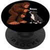 4BigfootLovers Bigfoot Boop Staffordshire Bull Terrier divertente amante dei cani PopSockets PopGrip Adesivo