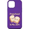 Peanut Butter Jelly School Lunch Favorit Custodia per iPhone 12 Pro Max Preschool Is My Jam Cute Student Burro di arachidi e gelatina
