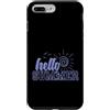 vacation recreation sea camping summer r Custodia per iPhone 7 Plus/8 Plus Ciao Vacanze Estive al Mare