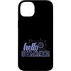 vacation recreation sea camping summer r Custodia per iPhone 14 Plus Ciao Vacanze Estive al Mare