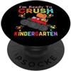 Dinosaur Kindergarten Shopp Dinosauro I'm Ready To Crush Kindergarten Truck Kids Boy Girl PopSockets PopGrip Adesivo