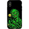 generic Custodia per iPhone X/XS Zombie Horror Cimitero Grafica Halloween
