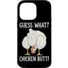 Funny Chicken Butt Joke Meme Gifts Men W Custodia per iPhone 14 Pro Max Indovina cosa pollo culo umorismo amante del pollo divertente