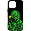generic Custodia per iPhone 16 Pro Max Zombie Horror Cimitero Grafica Halloween
