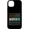 Reading book hobby shelf library smart e Custodia per iPhone 14 Plus Libri che l'hobby più intelligente sta leggendo