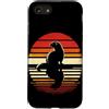 Ferret Sunset Retro Vintage Store Custodia per iPhone SE (2020) / 7/8 Furetto Tramonto Stile Retrò Safari Vintage 70s