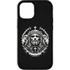 Christ Centered Gothic Faith Custodia per iPhone 12/12 Pro Non io, ma Cristo Gesù Galati 2:20 Arte gotica cristiana