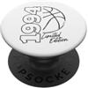Sporty Birthday Party Supply for Basketb Retro 1994 edizione limitata anni 90 stile basket anno di nascita PopSockets PopGrip Adesivo