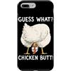 Funny Chicken Butt Joke Meme Gifts Men W Custodia per iPhone 7 Plus/8 Plus Indovina cosa pollo culo umorismo amante del pollo divertente