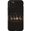 Halloween in October Custodia per iPhone 11 Pro Max Carino Mallard Duck Bird Nature Farm Animal