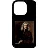 Isaac Newton Physics Science Genius Coll Custodia per iPhone 14 Pro Isaac Newton Fisica Gravity Science Apple Genius