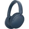 Sony WH-CH730N Cuffie Wireless con Noise Cancelling - Blu | Design pieghevole, 75h batteria, ricarica rapida, DSEE, EQ 10 bande, 360 Reality Audio, chiamate nitide con AI, iOS e Android