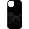 Hungarian Puli Dog Breed Designs Custodia per iPhone 14 Plus Nero Ungherese Puli Full Body