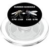 Estate Tigre Trekking Giardino Terrazzo Zanzara Mosche Summer Schedule Punture Insetti Campeggio PopSockets PopGrip per MagSafe