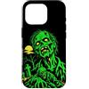 generic Custodia per iPhone 16 Pro Zombie Horror Cimitero Grafica Halloween