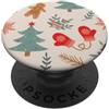 Christmas Sugar Spice Holiday Cooki Grip Christmas Sugar Spice Holiday Cooki PopSockets PopGrip Adesivo