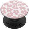 Flower Aesthetic Co. Estetica Fiori Rosa Retro Daisy PopSockets PopGrip Adesivo