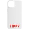 Tippy Cat Name GIfts With Coffee Custodia per iPhone 14 Tippy Gifts All I Need Is Coffee Cat Named Tippy