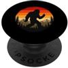 Cryptozoology Cryptids Crew Bigfoot Dito Medio Divertente Montagna Sasquatch PopSockets PopGrip Adesivo