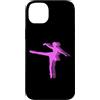Ballerina Ballet Dancer Gymnastics Gymna Custodia per iPhone 14 Plus Ballerina Vintage Balletto Ballerina Tutu Ginnasti