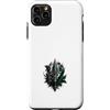 Celtic Raven Norse Battle Shield Custodia per iPhone 11 Pro Max Scudo da battaglia norreno del corvo celtico