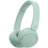 Sony WH-CH530 Cuffie Bluetooth Wireless - Menta | Design leggero, EQ a 10 bande, 360 Reality Audio, chiamate nitide con AI, 55 ore batteria, ricarica rapida, iOS e Android