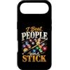 Pool Player Family Gifts Custodia per iPhone Air Battere le persone con un bastone Biliardo divertente giocatore di biliardo