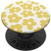 Flower Aesthetic Co. Estetica Fiori Gialli Retro Margherita PopSockets PopGrip Adesivo