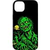 generic Custodia per iPhone 14 Plus Zombie Horror Cimitero Grafica Halloween